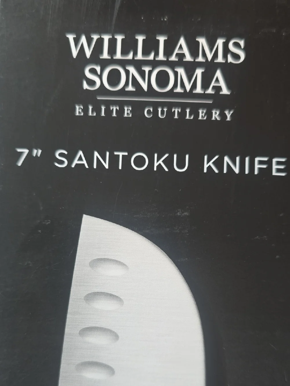 Williams Sonoma Elite Santoku Knife, 7